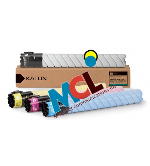 Katun Compatible For TN-321 Toner Cartridge set -  (Black, Cyan, Magenta, Yellow)